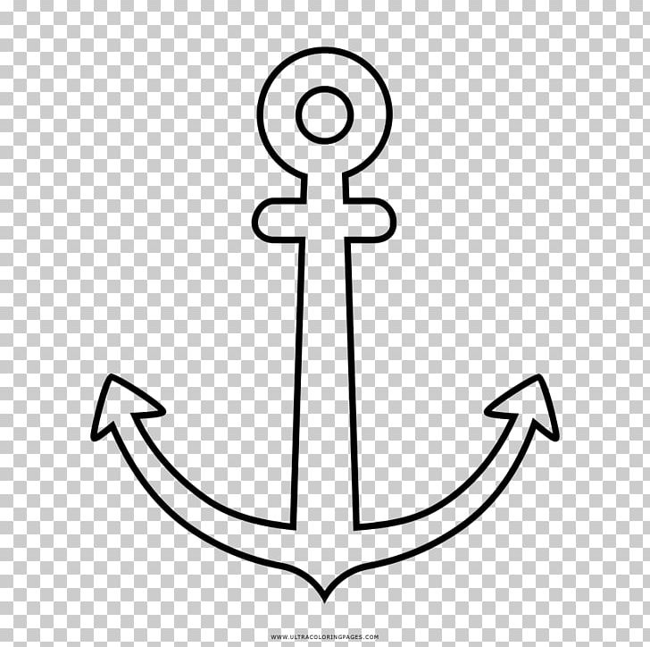 Drawing Coloring Book Black And White PNG, Clipart, Anchor, Ancora, Area, Art, Black And White Free PNG Download
