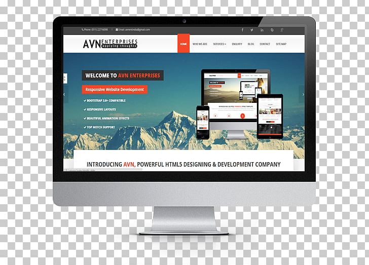 Responsive Web Design Web Page PNG, Clipart, Brand, Company, Computer Monitor, Customer, Digital Agency Free PNG Download