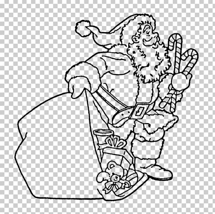Santa Claus Coloring Book Christmas Child Reindeer PNG, Clipart,  Free PNG Download