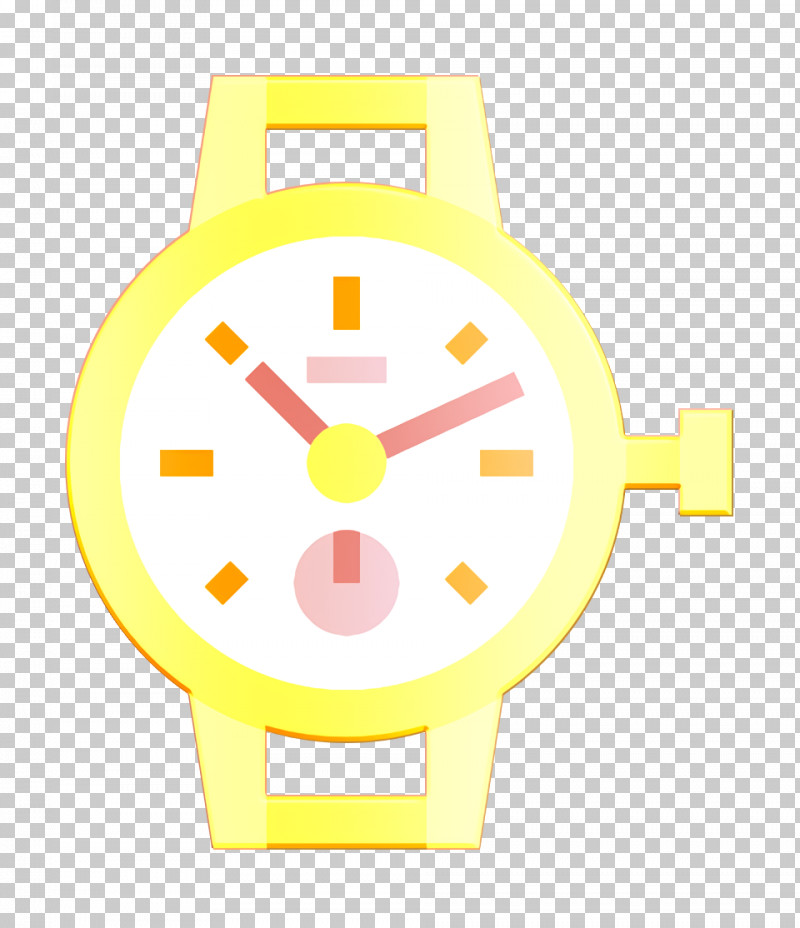 Watch Icon PNG, Clipart, Analog Watch, Circle, Material Property, Orange, Watch Free PNG Download