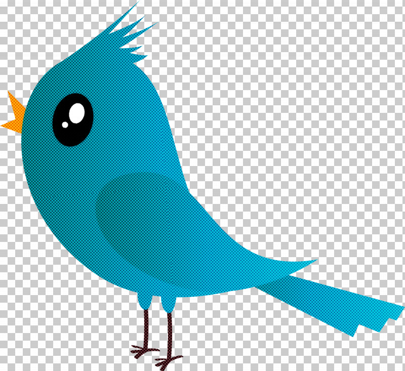 Bird Beak Cartoon Turquoise Songbird PNG, Clipart, Beak, Bird, Cartoon, Cartoon Bird, Cute Bird Free PNG Download