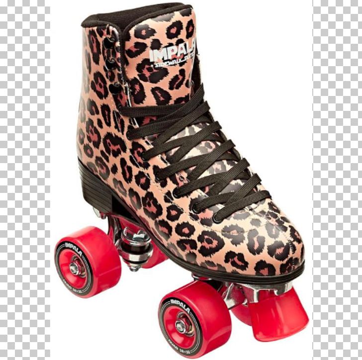 Impala Leopard Roller Skates Roller Skating Skateboarding PNG, Clipart, Abec Scale, Footwear, Ice Skates, Ice Skating, Impala Free PNG Download