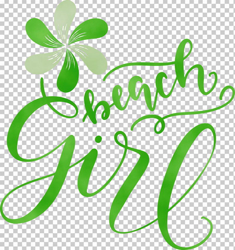Leaf Plant Stem Logo Symbol Green PNG, Clipart, Beach Girl, Flower, Green, Leaf, Line Free PNG Download