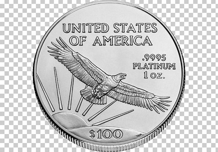 American Platinum Eagle Bullion Coin Platinum Coin Platinum As An Investment PNG, Clipart, Ame, American Gold Eagle, Animals, Bird, Black And White Free PNG Download