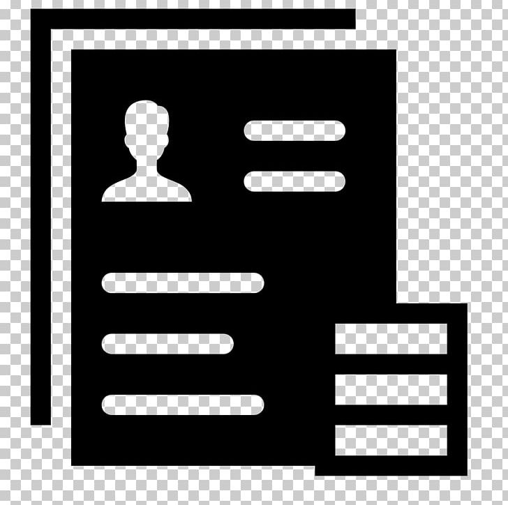 Curriculum Vitae Computer Icons Résumé Template PNG, Clipart, Area, Black, Black And White, Brand, Computer Icons Free PNG Download