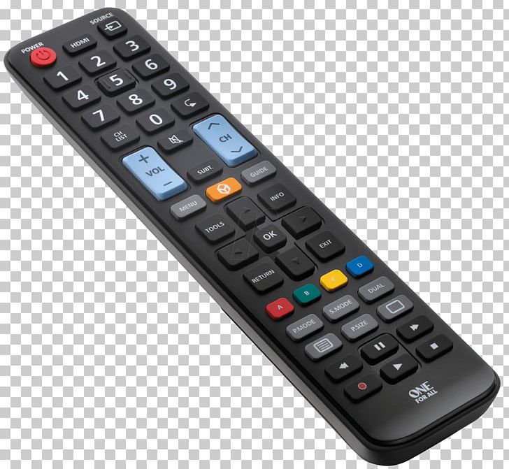 Remote Controls Television Set Universal Remote One For All Simple TV URC6410 PNG, Clipart, 3d Television, Controller, Electronic Device, Electronics, Electronics Accessory Free PNG Download
