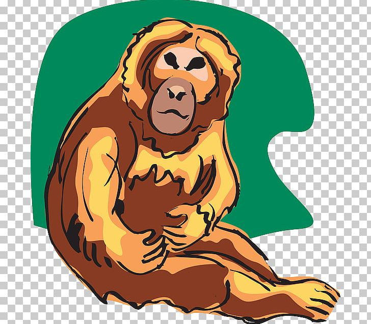 Lion Common Chimpanzee Primate Orangutan PNG, Clipart, Animals, Ape, Art, Baby Chimp, Big Cats Free PNG Download