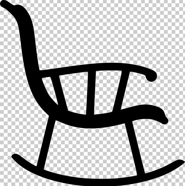 Rocking Chairs Cushion PNG, Clipart, Black And White, Chair, Cushion, Furniture, Furniture Icon Free PNG Download