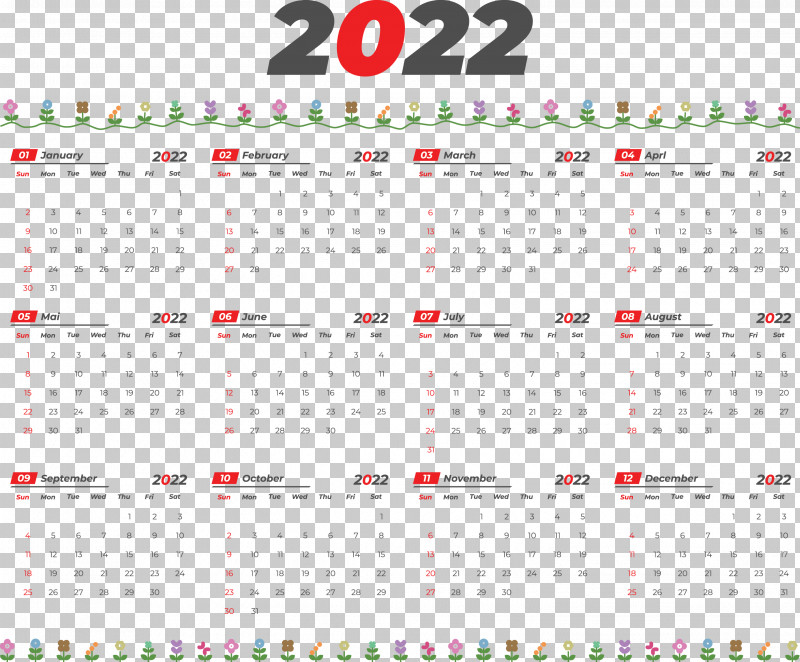 Printable Yearly Calendar 2022 2022 Calendar Template PNG, Clipart, Calendar System, Geometry, Line, Mathematics, Meter Free PNG Download