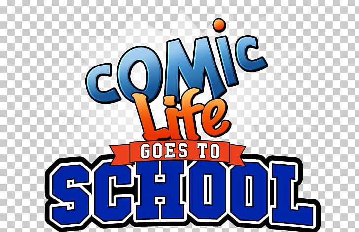 Comic Life Comics School Education Logo PNG, Clipart, Area, Brand, Comic, Comic Life, Comics Free PNG Download