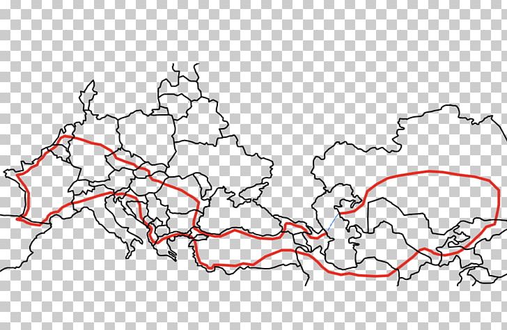 White Map Line Art Point Highway M04 PNG, Clipart, Animal, Area, Black And White, Diagram, Europe Free PNG Download