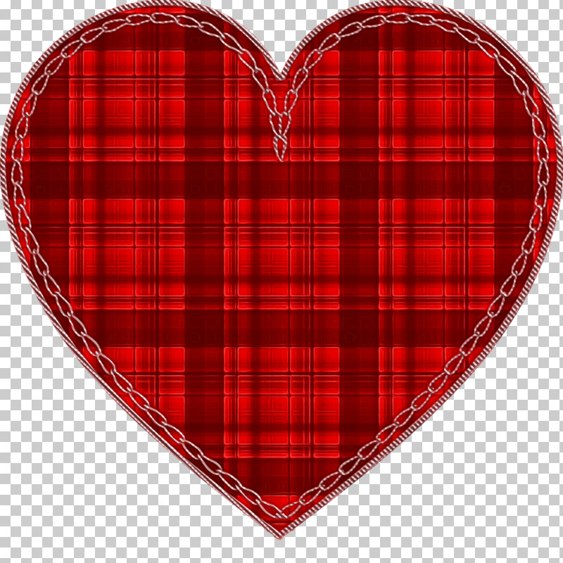 Plaid Tartan Pattern Red Heart PNG, Clipart, Heart, Love, Paint, Plaid, Red Free PNG Download