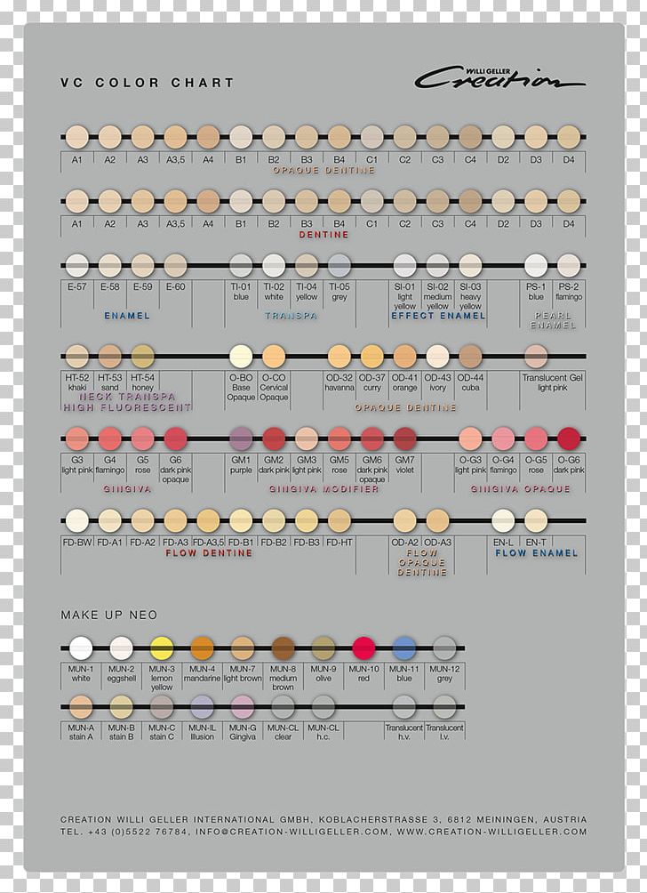 Integra Adhesives Color Chart