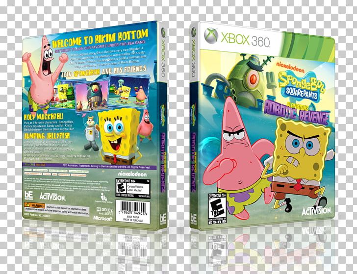 SpongeBob SquarePants: Plankton's Robotic Revenge Xbox 360 Plankton And Karen Video Game Consoles SpongeBob's Truth Or Square PNG, Clipart, Brand, Electronic Device, Electronics, Gadget, Games Free PNG Download