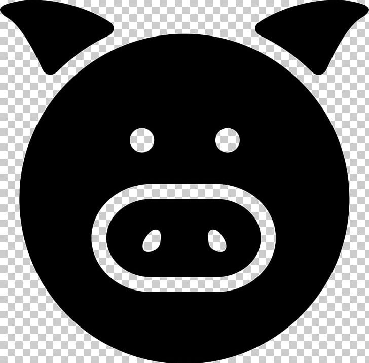 Computer Icons PNG, Clipart, Black, Black And White, Computer Icons, Domestic Pig, Download Free PNG Download