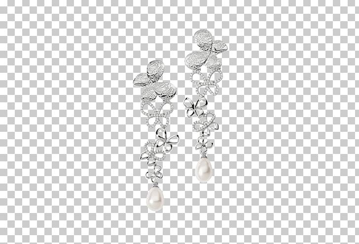 Pearl Earring Jewellery Silver Necklace PNG, Clipart, Body Jewelry, Bracelet, Charms Pendants, Diamond, Earring Free PNG Download