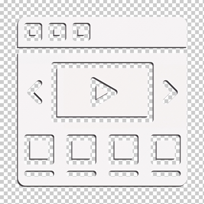 Video Web Icon User Interface Vol 3 Icon User Interface Icon PNG, Clipart, Line, Number, Rectangle, Square, Symbol Free PNG Download