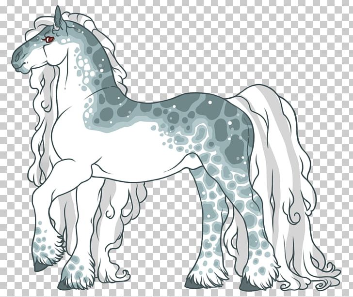 Mustang Unicorn Dog Line Art PNG, Clipart, Animal, Animal Figure, Black And White, Canidae, Carnivoran Free PNG Download