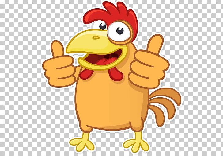 Rooster Sticker Telegram PNG, Clipart, Beak, Bird, Cartoon, Chicken, Finger Free PNG Download