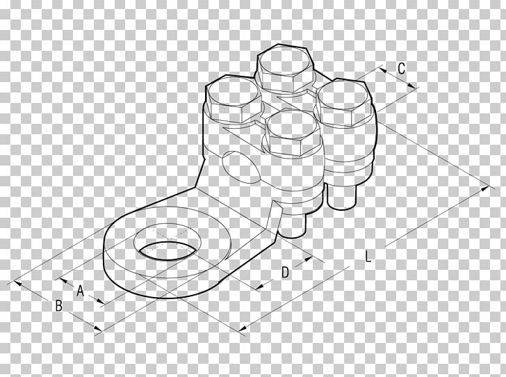 Screw Terminal Square Millimeter Electrical Cable Sketch PNG, Clipart, Angle, Area, Artwork, Auto Part, Black And White Free PNG Download