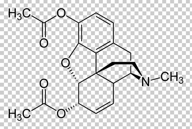Heroin Dihydromorphine Opioid Drug PNG, Clipart, Angle, Auto Part, Black And White, Chemical Compound, Chemical Structure Free PNG Download