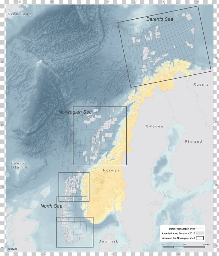 Norwegian Continental Shelf Norway Norwegian Sea Barents Sea Draugen ...