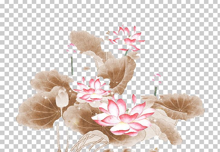 Poster Banner Nelumbo Nucifera PNG, Clipart, Banner, Chinoiserie, Dance Costume, Download, Floral Design Free PNG Download