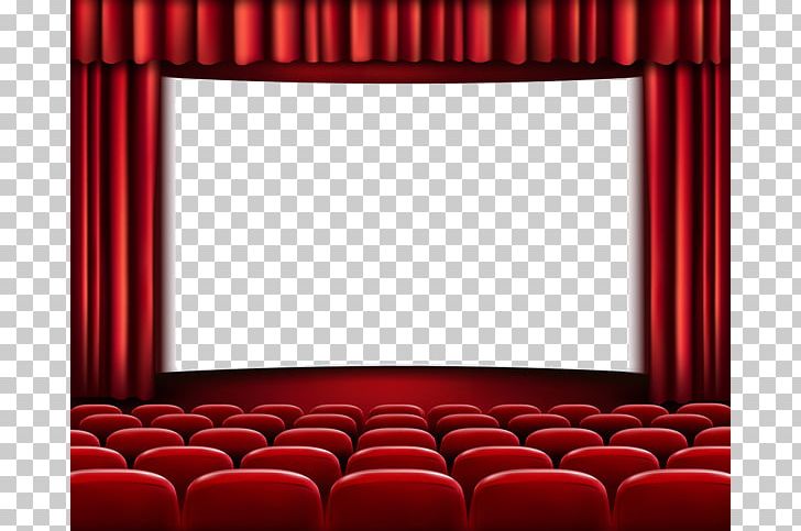 Cinema Free Content Film PNG, Clipart, Art, Auditorium, Chair, Computer Wallpaper, Curtain Free PNG Download