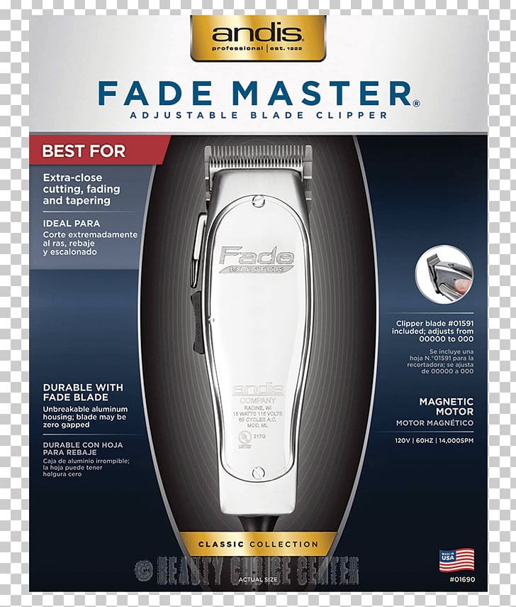 Hair Clipper Andis Master Adjustable Blade Clipper Andis Fade Master Model PNG, Clipart, Andis, Andis Bgrv, Andis Fade Master, Barber, Barber Supplies Free PNG Download