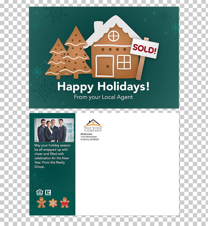 Estate Agent Holiday Real Estate Christmas House PNG, Clipart, Advertising, Brand, Brochure, Broker, Christmas Free PNG Download