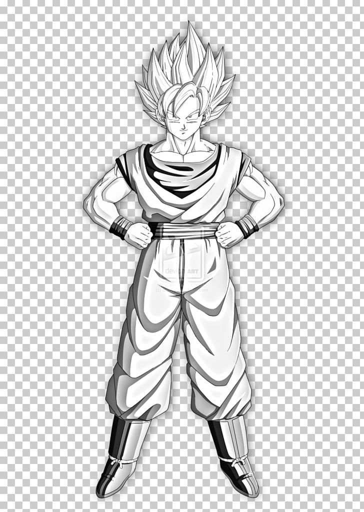 Goku Vegeta Super Saiyan Master Roshi Sketch PNG, Clipart, Arm, Armour, Art, Cartoon, Character Free PNG Download