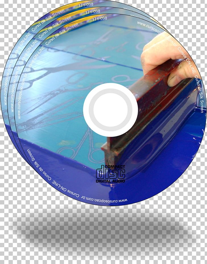 Screen Printing Compact Disc Paper Painting PNG, Clipart, Canvas, Circle, Cmyk Color Model, Compact Disc, Course Free PNG Download