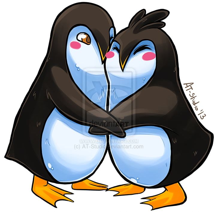 Baby Penguins Hug Drawing PNG, Clipart, Animal, Baby Penguins, Beak, Bird, Cartoon Free PNG Download