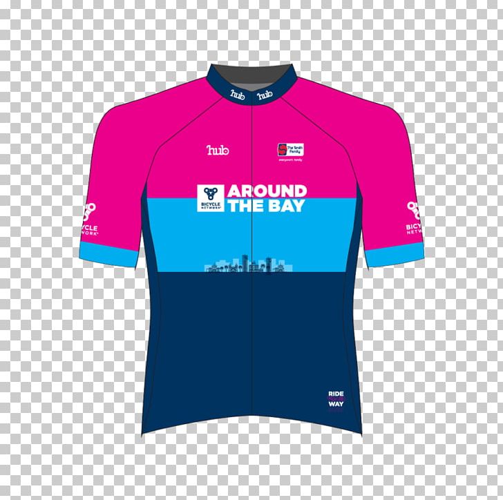 Jersey Around The Bay 2018 Around The Bay In A Day T-shirt Logo PNG, Clipart, Active Shirt, Bicycle, Bicycle Network, Blue, Brand Free PNG Download