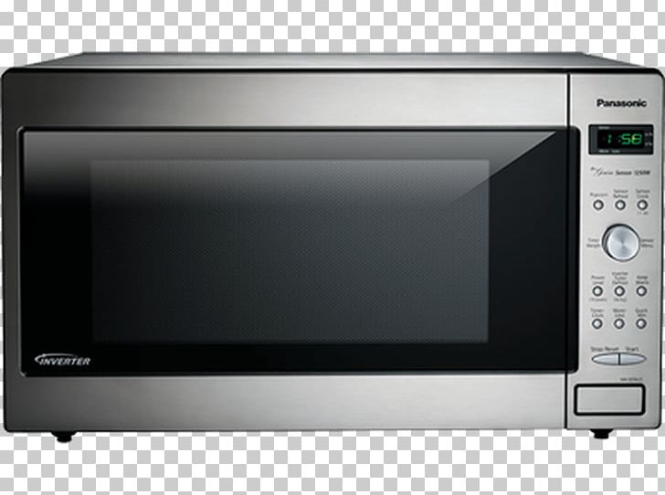 Microwave Ovens Panasonic Countertop Home Appliance Stainless Steel PNG, Clipart, Countertop, Cubic Foot, Electronics, Home Appliance, Kitchen Free PNG Download