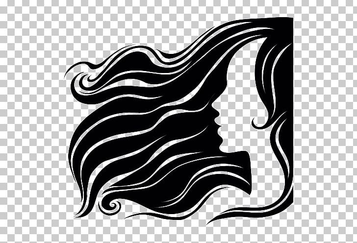 Hairstyle Long Hair Drawing PNG, Clipart, Black, Black And White, Computer Icons, Drawing, Fashion Free PNG Download