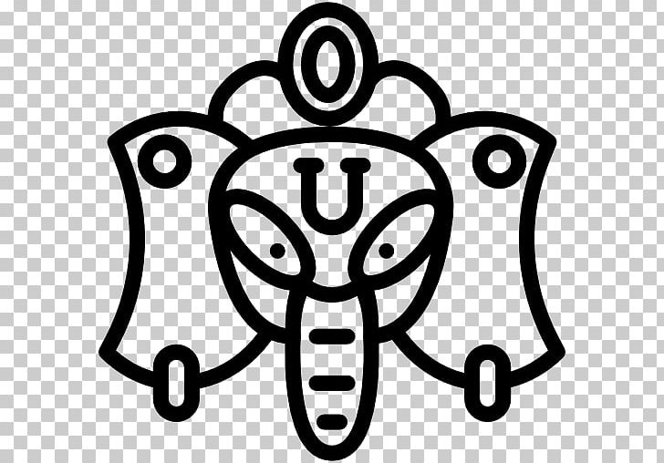 Ganesha Hinduism Religion Hindu Mythology Chakra PNG, Clipart, Black And White, Chakra, Computer Icons, Ganesha, Head Free PNG Download