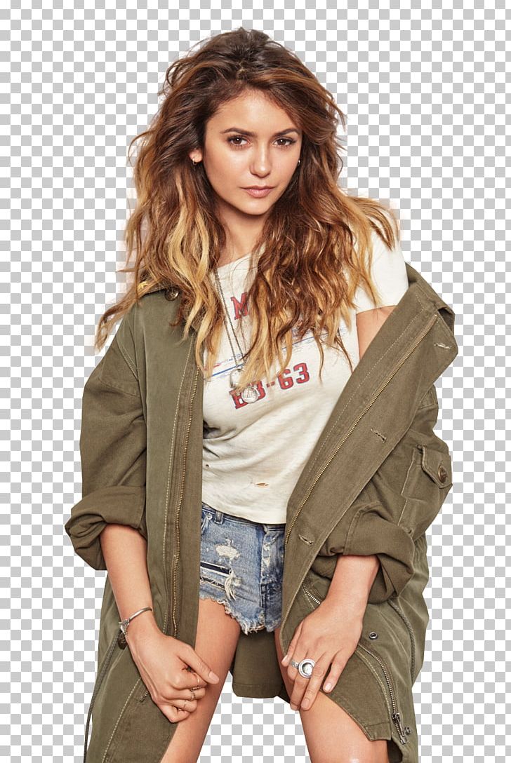 Nina Dobrev The Vampire Diaries Nylon Magazine Fashion PNG, Clipart, Actor, Brown Hair, Celebrities, Clothing, Cover Girl Free PNG Download