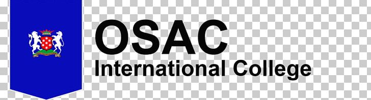 OSAC International College Logo Brand Font Singapore Business Review PNG, Clipart, Area, Banner, Brand, College, Industry Free PNG Download