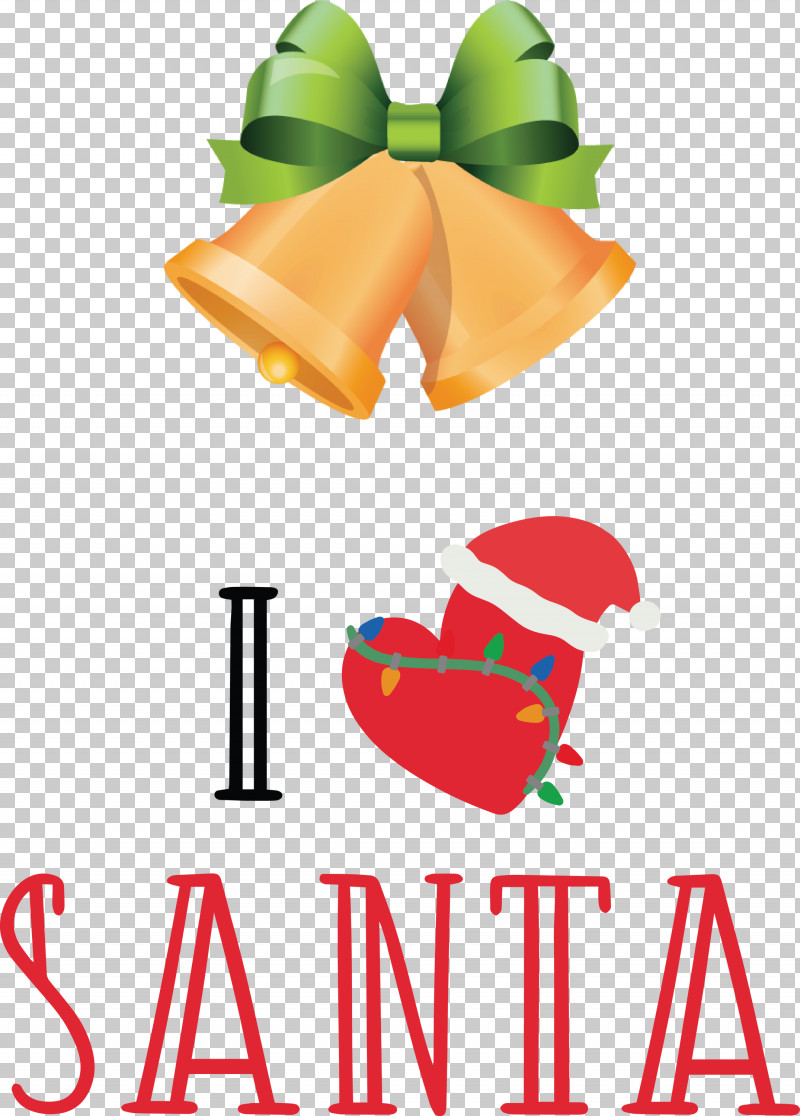 I Love Santa Santa Christmas PNG, Clipart, Black, Christmas, Christmas Day, Fine Arts, Highdefinition Video Free PNG Download