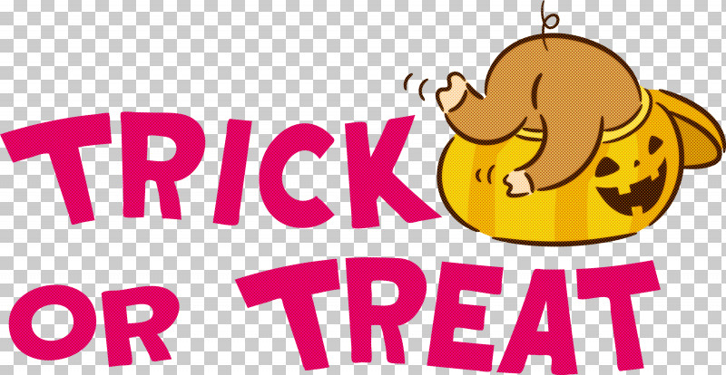 TRICK OR TREAT Halloween PNG, Clipart, Behavior, Biology, Cartoon, Halloween, Happiness Free PNG Download