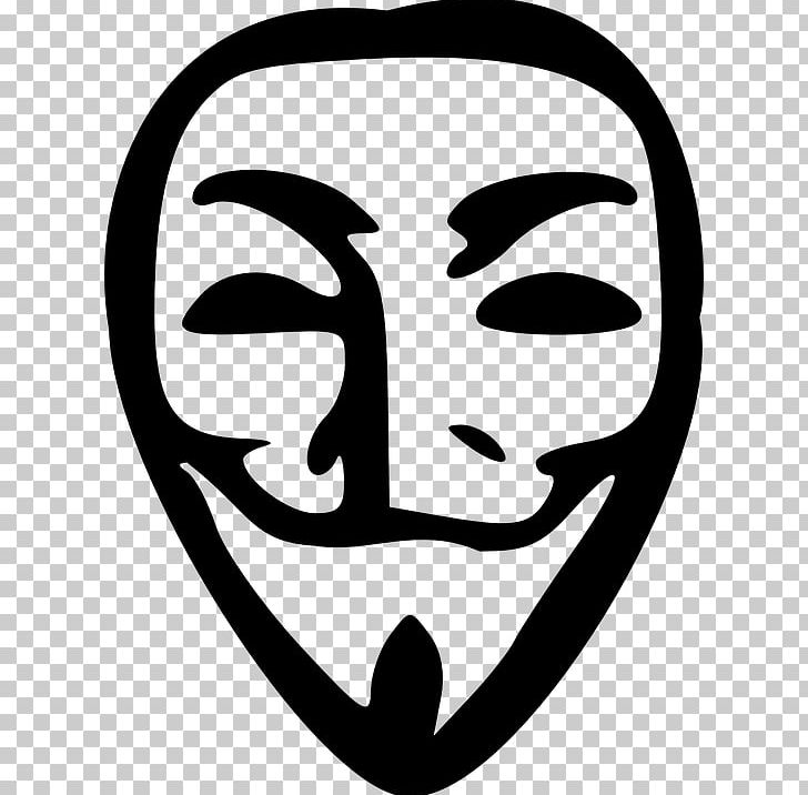 Anonymous Guy Fawkes Mask PNG, Clipart, Anonymous, Art, Artwork, Black And White, Cara Free PNG Download