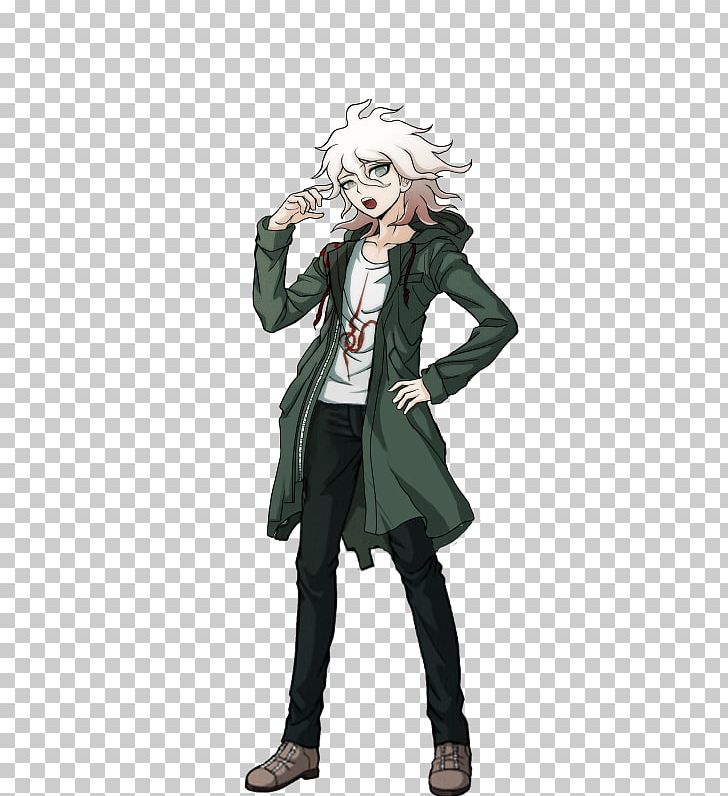 Nagito Komaeda Danganronpa 2: Goodbye Despair Sprite Danganronpa: Trigger Happy Havoc Danganronpa V3: Killing Harmony PNG, Clipart, 3d Computer Graphics, Anime, Clothing, Costume, Costume Design Free PNG Download