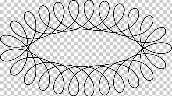 Roulette Circle Hypotrochoid Curve Spirograph PNG, Clipart, Angle, Area, Black And White, Circle, Computer Icons Free PNG Download