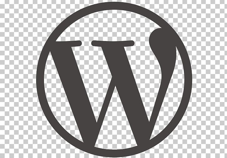 WordPress.com Computer Icons Logo Blog PNG, Clipart, Area, Black And White, Blog, Brand, Circle Free PNG Download