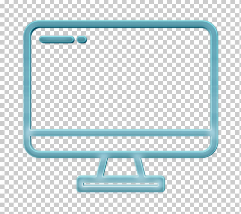 Monitor Icon Computer Icon UI Icon PNG, Clipart, Computer Icon, Computer Monitor Accessory, Line, Monitor Icon, Turquoise Free PNG Download