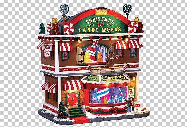Christmas Village Candy Gummy Bear Lollipop PNG, Clipart, Candy, Christmas, Christmas Decoration, Christmas Ornament, Christmas Village Free PNG Download