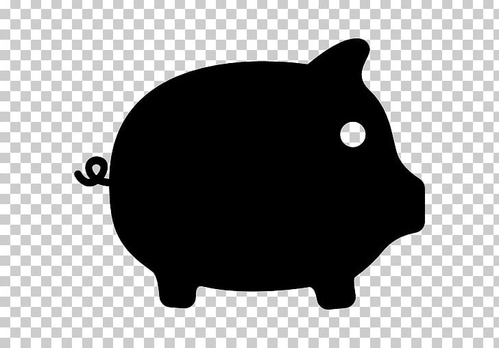 Piggy Bank Domestic Pig Computer Icons PNG, Clipart, Animal, Bank, Black, Black And White, Carnivoran Free PNG Download