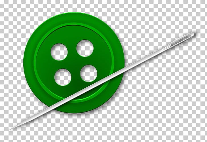 Sewing Needle Button Embroidery Yarn PNG, Clipart, Button, Computer Icons, Embroidery, Free, Green Free PNG Download