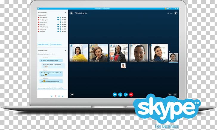 Skype For Business Computer Software Voice Over IP Web Conferencing PNG, Clipart, Computer, Display Advertising, Electronic Device, Electronics, Gadget Free PNG Download